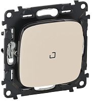 Переключатель с подсветкой без рамки Legrand Valena Allure 1-кл. проходной слоновая кость картинка